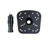 Support pour échosondeur - Support rotatif à 360° pour appareils GPS en canoë | Sonde pour bord d'eau douce et salée | Amateurs d'eau douce et douce
