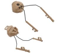 Support pour Écouteurs de Casque, Fixation Rail Multifonction | Plastique et Métal, Accès Rapide, Protection les Rayures, pour Casques de Jeu, Tir Sportif et Usage Quotidien