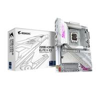 GIGABYTE Carte mère Z890 AORUS ELITE X ICE - Prend en charge les processeurs Intel Core Ultra (Série 2), VRM à 16+1+2 phases, jusqu'à 9500MHz DDR5 (OC), 1xPCIe 5.0 + 4xPCIe 4.0, Wi-Fi 7, LAN 2.5GbE, Thunderbolt 4