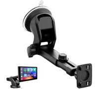 Support pour Écran Carplay,Tableau de Bord Support à Ventouse pour Portable Autoradio GPS Pare-Brise Support de Téléphone