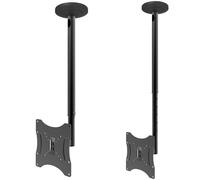 Support pour écran de plafond approx de 17 à 42 fixe inclinable vesa max 400x400 jusqu'à 30kg.