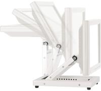 Support pour écran Tactile,POS ou PC,Bras de Support pour écran,Stable,Pliable et réglable,VESA,métal,pour écrans de 10 à 22 Pouces-Blanc