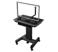 Support pour eGlass Podium à roulettes rechargeable pour écran eGlass.