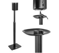 Maclean MC-896 Pied de sol pour haut-parleur Compatible avec Sonos One et One SL