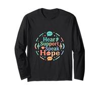 Support pour Entendre Parler l'espoir Manche Longue