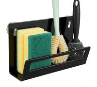 Support pour éponge de cuisine, égouttoir rapide, support pour éponge, panier antirouille, organisateur d'évier à profil étroit de 17,8 cm, style moderne, accessoire de cuisine pour la maison et le