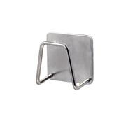 Support pour éponge en acier inoxydable adhésif étanche pour évier de cuisine et accessoires de rangement Design durable
