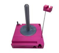 Support pour : étagère de rangement portable, écran de bobine compact, réglable avec équilibre stable | Tissu créatif pour les femmes débutantes projet de voyage à la maison US, Rose (Hot Pink), Voir