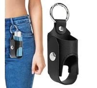 Support pour étui d'inhalateur : protection en cuir PU, accessoire sécurisé avec boucle en métal, transport compact pour accessoires | Pour la randonnée, les voyages quotidiens