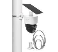 Support pour eufy Security SoloCam S340/SoloCam E30/SoloCam E42, support de mât réglable, support mural pour eufyCam 4G LTE S330, accessoire pour eufy S340