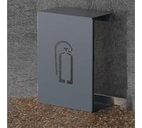 Support pour extincteur, boîtier d'affichage Multi-scènes pour extincteurs, préparation aux Situations d'urgence, pour Maisons, Bureaux, usines, Halls d'entrée commerciaux, entrepôts(Red)