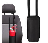 Support pour extincteur de voiture - Sac réutilisable pour véhicules - Support à longue queue pour dossier avec sac d'extincteur - Sac de voyage pratique pour boissons, téléphones portables et pluie
