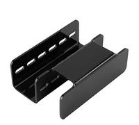 Support pour faux cils, pince à épiler, support de rangement en acrylique, support d'étagère, accessoire pour salon et maison (noir)