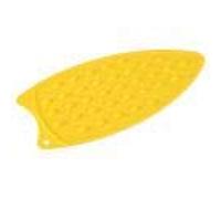 Support pour Fer à Repasser et Tampon en silicone anti-dérapante anti-glisse de tapis de fer résistant à la chaleur pour Fer à Repasser et les couverts et les tasses -40~230℃ 27 x 14 x 0.7cm(jaune)