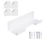 Support pour fer - Architecture White Vanity, de déplacement vertical de l'outil géométrique de 9,84 pouces, composant de fixation à double montage avec vis et na