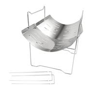 Support pour Feu de Camp - Acier Inoxydable Portable Fournitures De Camping,Support de Réchaud de Camping | pour Pique-niques Randonnée Camping-car Pêche Plage Voyages routiers Maison