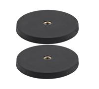 Support pour Feux de Capot | 2 Pièces Porte À Base Magnétique | Support de Phare Anti-brouillard à Base Magnétique et Filetage Interne,Pour Véhicules Camions Remorques