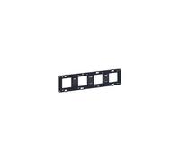 Support pour fixation à vis Batibox montage horiz/vert 4 postes 8 modules