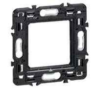 Support à vis mosaic céliane ou soliroc pour 2x2 postes ou 2x4 à 5 modules