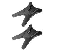 Support pour flash cobra avec fixation sur griffe porte-accessoires et filetage métallique 1/4" pour trépied (lot de 2).