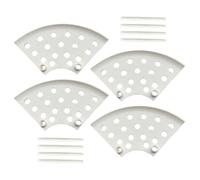Support pour fraises pour jardin - Support de plantation en 4 parties avec fonction de protection pour fruits, fleurs, parterres surélevés, jardin, terrasse, pelouse en plein air
