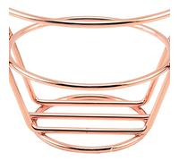 Support pour frites - Porte-couverts en acier inoxydable | Panier à friture robuste en forme de cône | Support de service pour apéritif | Porte-frites de poisson | Cônes d'apéritif de table