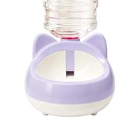 Support pour gamelle d'eau pour chien, distributeur d'eau automatique | Station d'alimentation antidérapante pour chiens et chats, bol surélevé rechargeable, idéal pour l'intérieur et l'extérieur