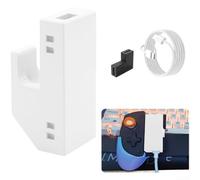 Support pour GameSir X5 Lite, support d'écran paysage à portrait, installation non destructive, accessoire de jeu compatible (blanc)