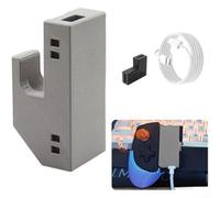 Support pour GAMESIR X5 Lite, support non destructif pour PC en mode portrait paysage, accessoire compact avec port complet pour accès, blanc (gris)