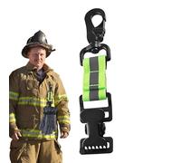 Support pour gants de travail de pompier - Sangle en nylon réglable, sangle robuste à dégagement rapide, design réfléchissant | Clip de gants d'incendie sécurisé à fixation sécurisée pour les secouris