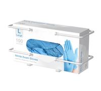 Support pour gants et mouchoirs jetables - Organisez dans le laboratoire, la cuisine, la salle de bain, le garage.