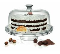 Support Pour Gâteaux Et Fruits Avec Cloche En Verre Multi-Usage