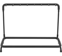 Support pour guitare, supporte jusqu'à 7 guitares, design robuste et compact, noir