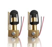 Support pour gyrophare 12 V, support en laiton pour gyrophares de tracteur avec câble et capuchon en caoutchouc, gyrophare/feu de signalisation Ø 24 mm pour engins agricoles et véhicules de chantier