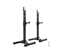 Support pour Haltères Barres Multi-fonction réglable noir