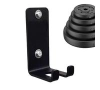 Support pour haltères mural - Crochet en métal à économie d'espace - Support mural vertical pour haltères | Organisation Espaces de gym Accueil Cave Équipement de remise en forme