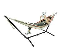 Support pour Hamac Double, Hamac sur Pied en Métal pour Jardin Intérieur Extérieur, La Toile n'est Pas Incluse (257)