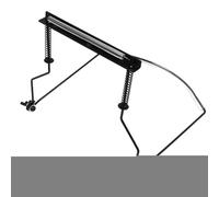 Support pour harmonica à 10 trous - Support de cou réglable en métal avec support anti-rayures, support de support, accessoire professionnel pour orgue à bouche, musiciens blues jazz folk, métaux