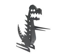 Support pour hot-dog pour barbecue, motif dinosaure, 15,5 x 12,5 cm, ustensile de barbecue réutilisable, ustensile de cuisine amusant en plein air, design résistant à la chaleur pour la cuisine à la