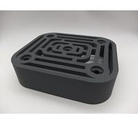 Support pour Kenwood Chef pour 5 embouts Style Art Déco (gris foncé)