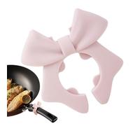 Support pour la spatule de la casserole, repose-ustensiles de cuisine adorable, résistant à la chaleur, économise de l'espace avec pince pour casseroles sur plan de travail ou poêle