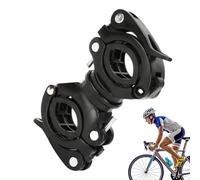 Support pour lampe torche pour vélo, support pour lampe de poche pour vélo | Métaux pour fournitures de cyclisme, pompe de verrouillage en U, lampe de poche, haut-parleur P