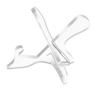 Support Pour Livre De Cuisine En Acrylique | Étagère Portable Transparente En Acrylique En Forme De X - Porte-Recettes,pour Usage Familial et Intérieur à la Maison, la Cuisine, le Bureau, la Bibliothè