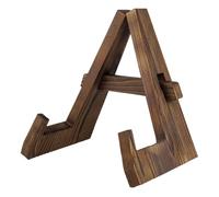 Support pour livre de recettes en bois de 23 cm - Présentoir léger et compact en bois durable pour un accès facile à la cuisine - Idéal pour la maison et la cuisine