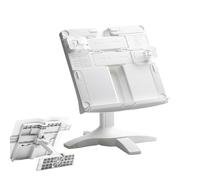 Support pour livres de lecture | Support pour livres de bureau | Pupitre rotatif portable réglable en hauteur pour partitions | Étudiants Cuisine Bible Piano Ordinateur École