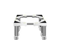 Support pour Machine à Laver 4/8/12 Pieds à Usage Intensif Plateau Socle Lave-Linge Sèche-Linge Longueur/Largeur 45 cm-65cm RéSistant à L'Humidité Base De Laveuse Réduction du Bruit