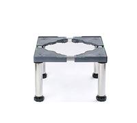 Support pour Machine à Laver en Acier Inoxydable Socle Lave-Linge SèChe-Linge RéGlables en Hauteur 29-32cm Augmenter Stent Universel RéFrigéRateur Base Support Lourd Forte Stabilité