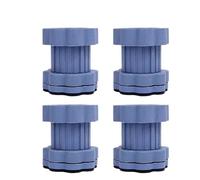 Support pour Machine à Laver Lot de 4 patins universels réglables en hauteur for machine à laver, anti-vibrations, base réfrigérateur, pieds fixes antidérapants, stabilisateurs