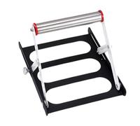 Support pour machine de découpe, accessoire pliable réglable pour scie à | Support de table pour projets de bricolage et de menuiserie avec tubes métalliques
