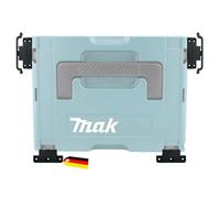 Support pour Makita Makpac 1 2 3 4 - Kit de fixation en plastique - Coffre à outils - Sécurité de transport pour chariot, atelier et véhicule